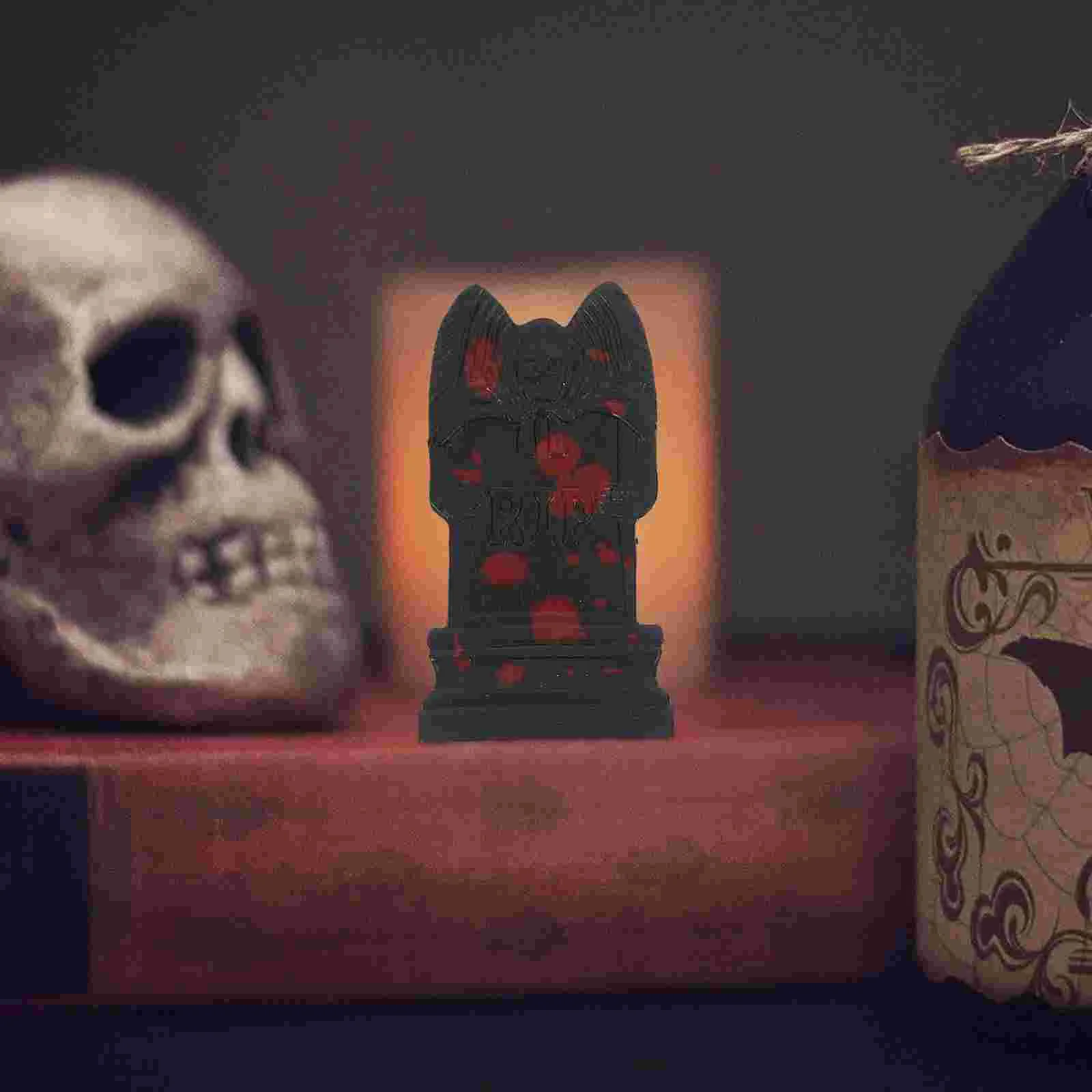 10 шт. украшение для надгробия в виде черепа RIP кладовище надгробие модель