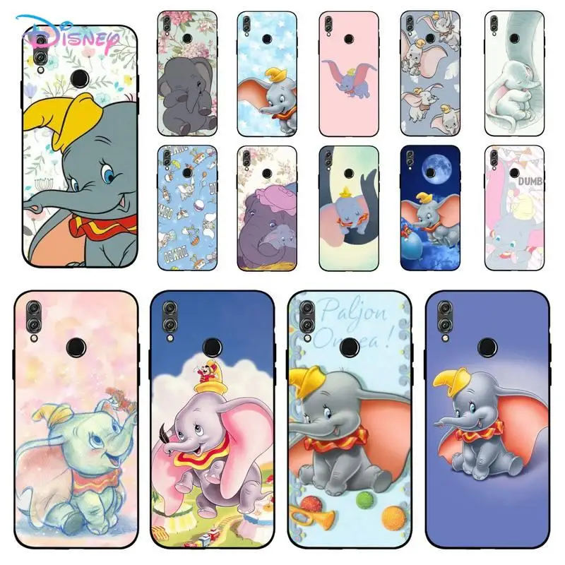 

Disney Dumbo Flying Elephant Phone Case for Huawei Honor 10 i 8X C 5A 20 9 10 30 lite pro Voew 10 20 V30