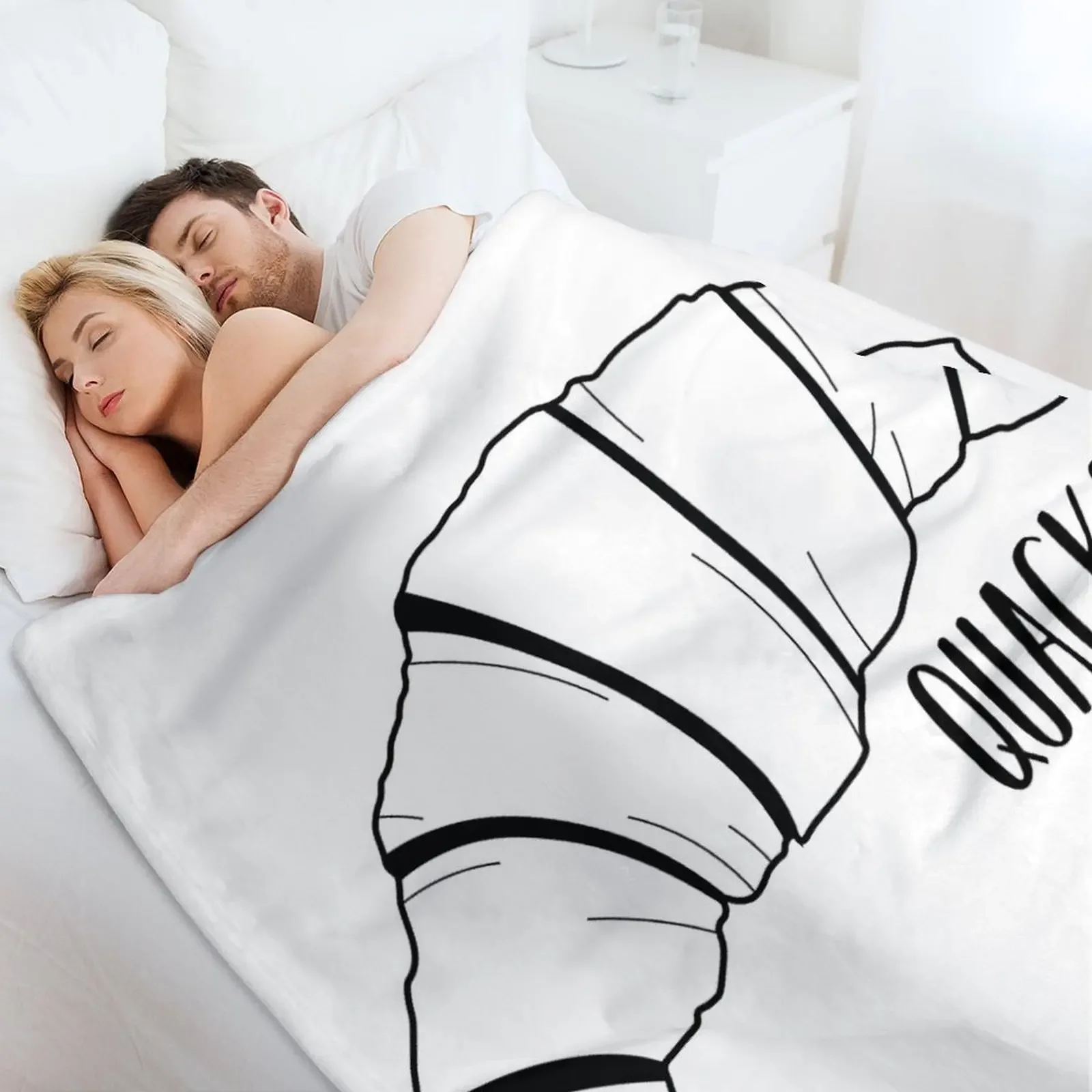 Одеяло Quackson Retros Дизайнерские забавные подарочные одеяла