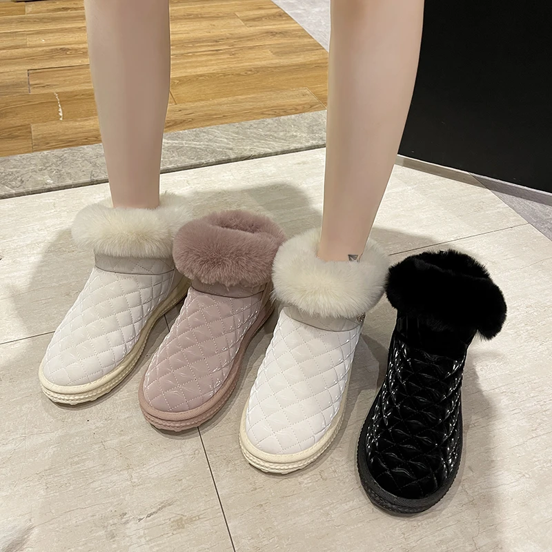 

Новинка 2022, Лидер продаж, австралийские женские зимние Ботинки, Ботильоны из воловьей кожи, теплые зимние ботинки, женская обувь, Новинка