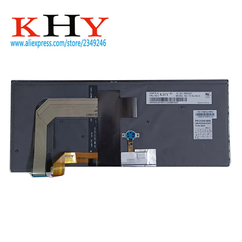Б/у Оригинальная клавиатура с подсветкой US для ThinkPad 13 2nd New S2 (2nd) T460s T460p T470s T470p |