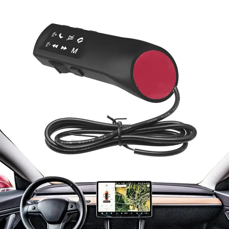 

Car Steering Wheel Controller Universal Radio GPS Navigation Multimedia Player Control Switches Wireless Remote Controller