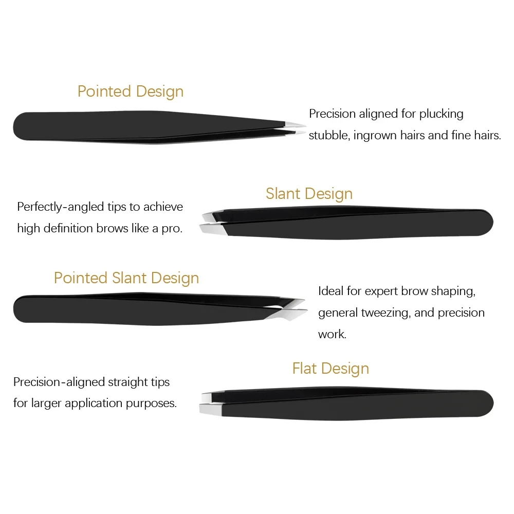 1/4 шт. щипцы для бровей