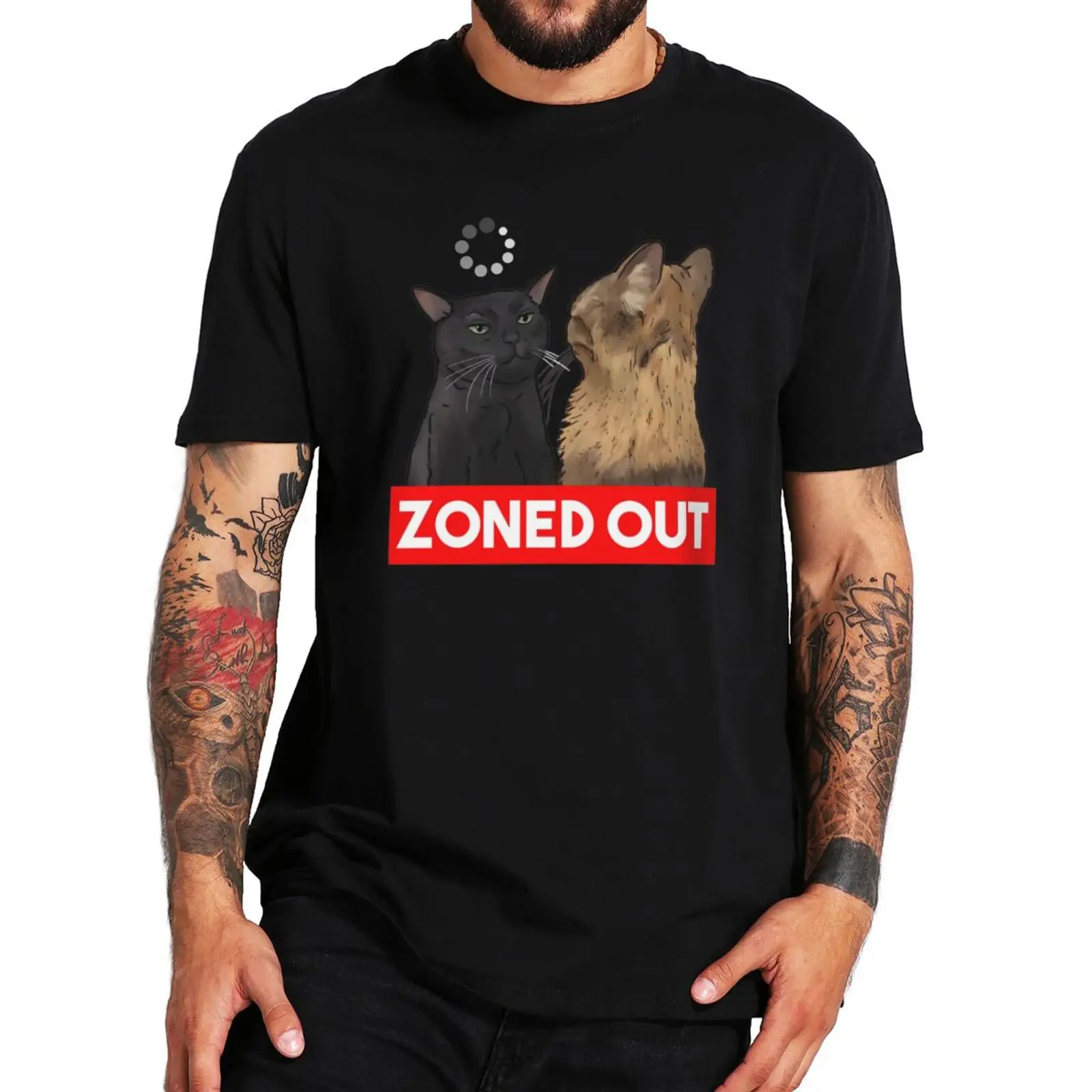 Рисунок 2 - Футболка унисекс с рисунком черной кошки