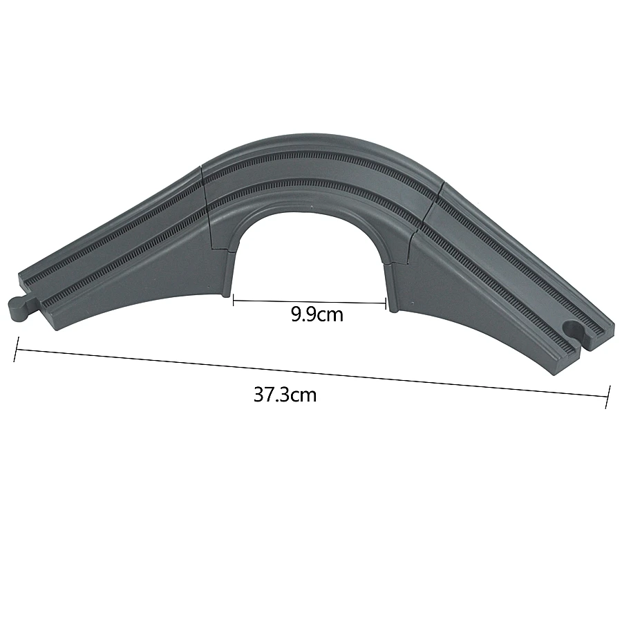 Деревянный трек для поезда аксессуары пластиковый туннель моста подходит