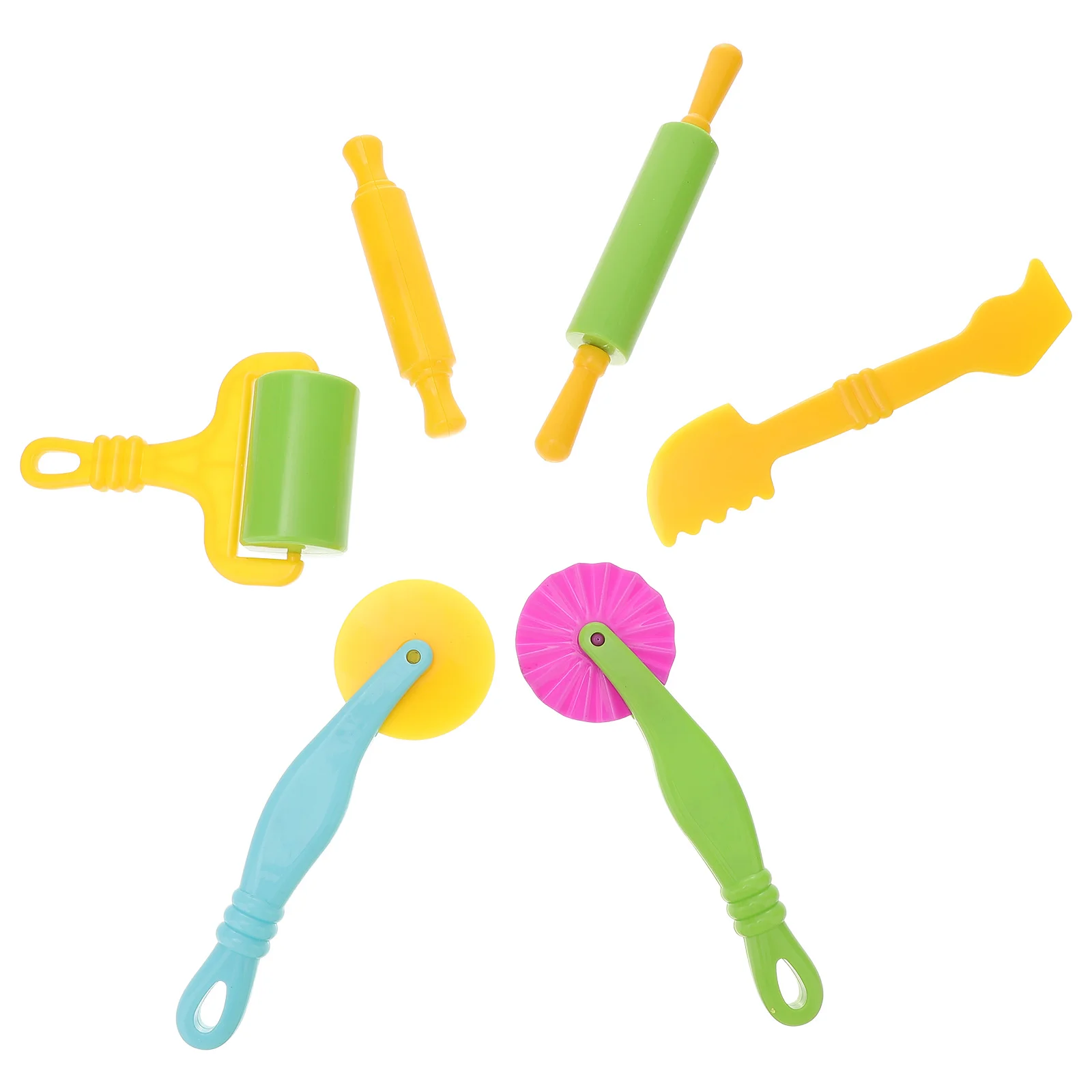 

Children Tools Educational Toys Tool Bulk Pack Mold Kit Colored Clay Tools Bulk Toys