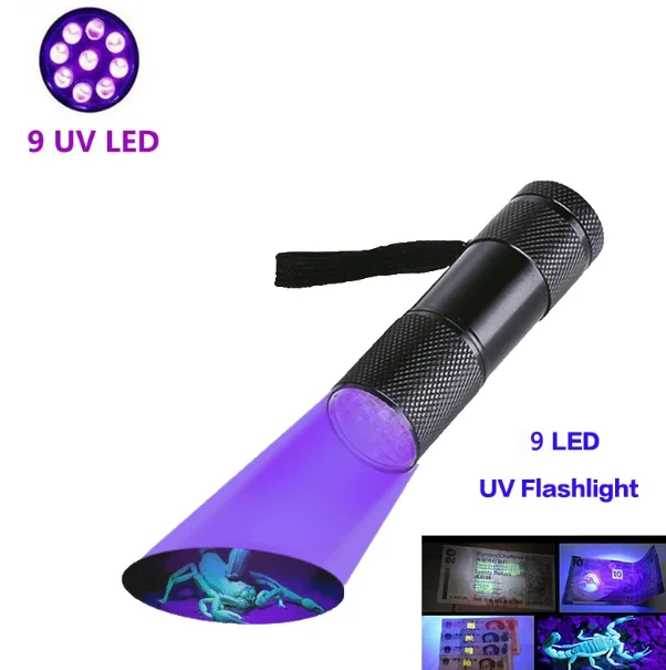 

POCKETMAN Ультрафиолетовый фонарик черный