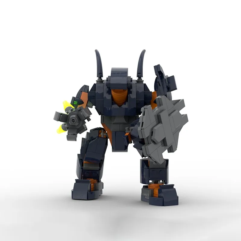 Moc 436 шт. Halo Infinite: Модель охотничьего монстра строительные блоки креативная сборка