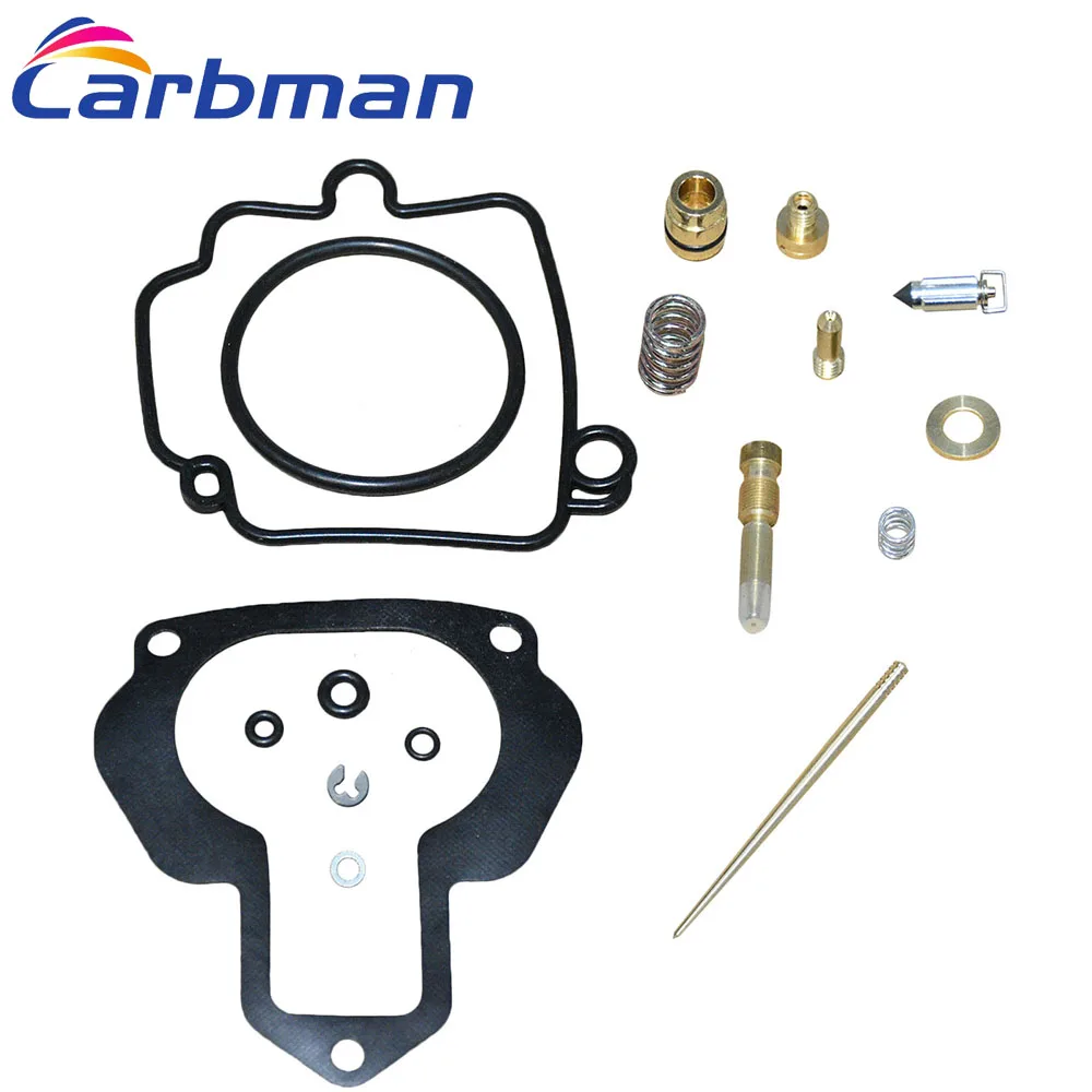 Kit de reparación de carburador carabman, piezas de repuesto de accesorios de motocicleta para Yamaha YFM350X Warrior 350 88-04