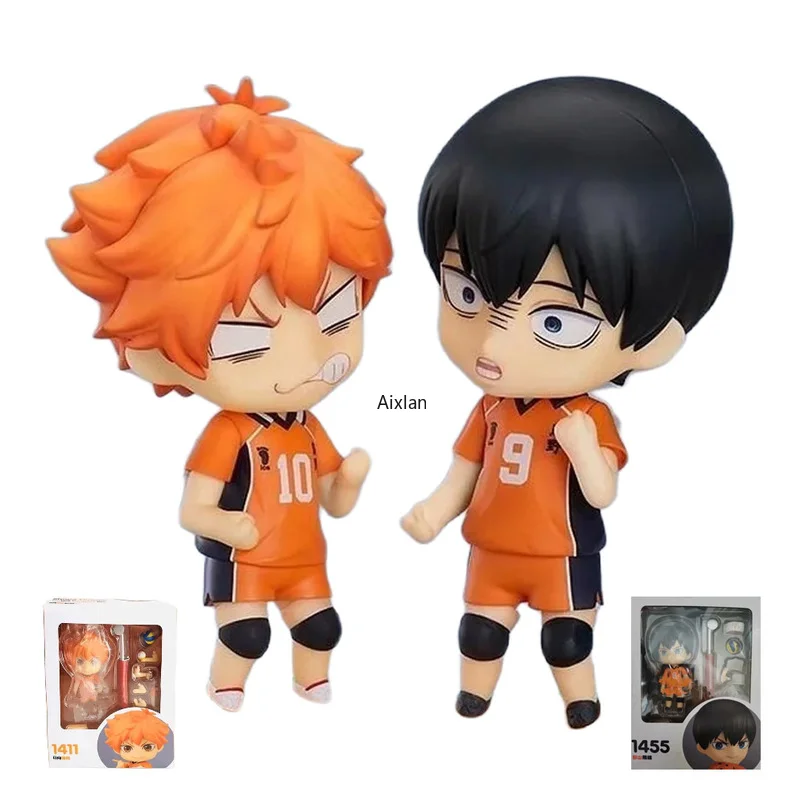 

Фигурка Аниме Haikyuu, 10 см, фигурка Хината шойо тобио кагеяма, ПВХ экшн-фигурка, игрушки, коллекционная кукла из аниме, коллекционная мультяшна...