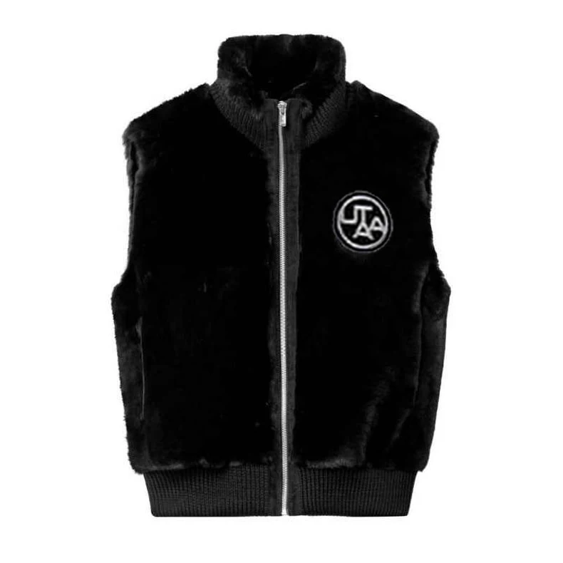 

2022 New golf clothes Autumn and winter women's plush clothes Top Fashion Versatile vest Thickened warm vest