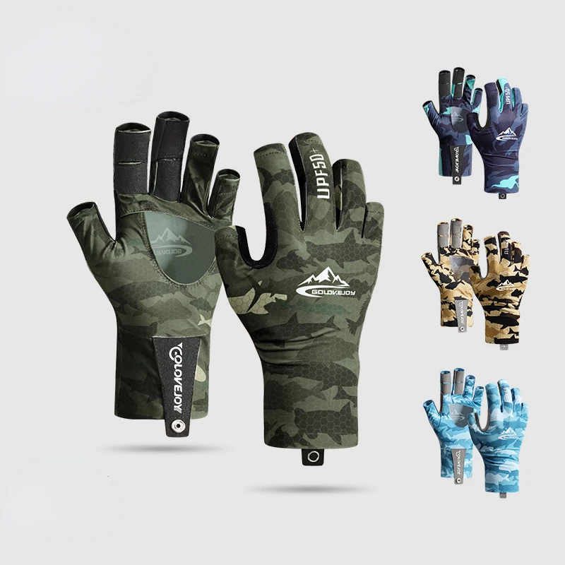 Летние шелковые перчатки для рыбалки