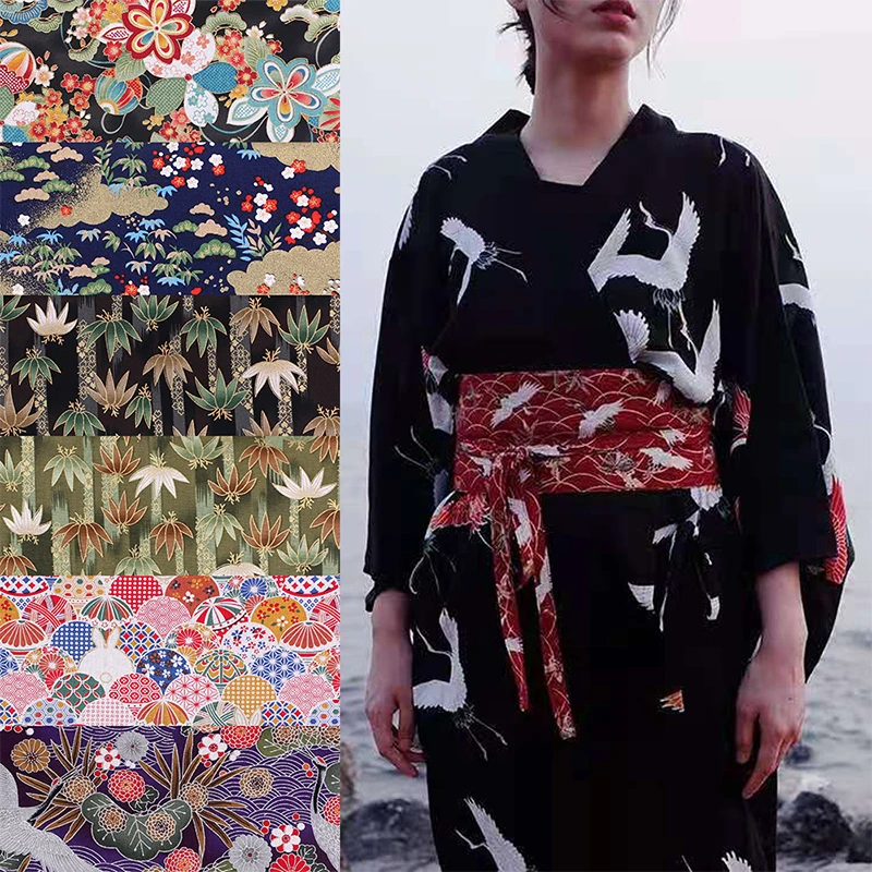 

Japanese Traditional Kimono Wide Belt Women Corset Bronzing Printed Sash Straps Yukata Dress Haori Obi Asian Hanfu Waist Belts