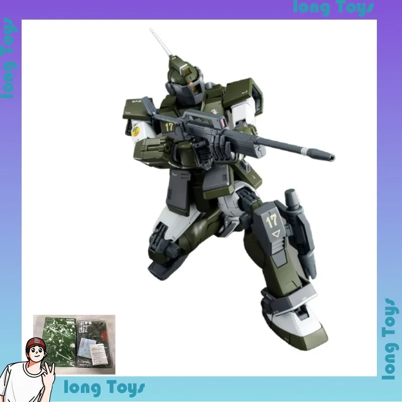 Фото В наличии: Bandai MG 1/100 RGM-79SC GM Sniper Custom Gundam, набор для сборки модели Gunpla, коллекционный. №1