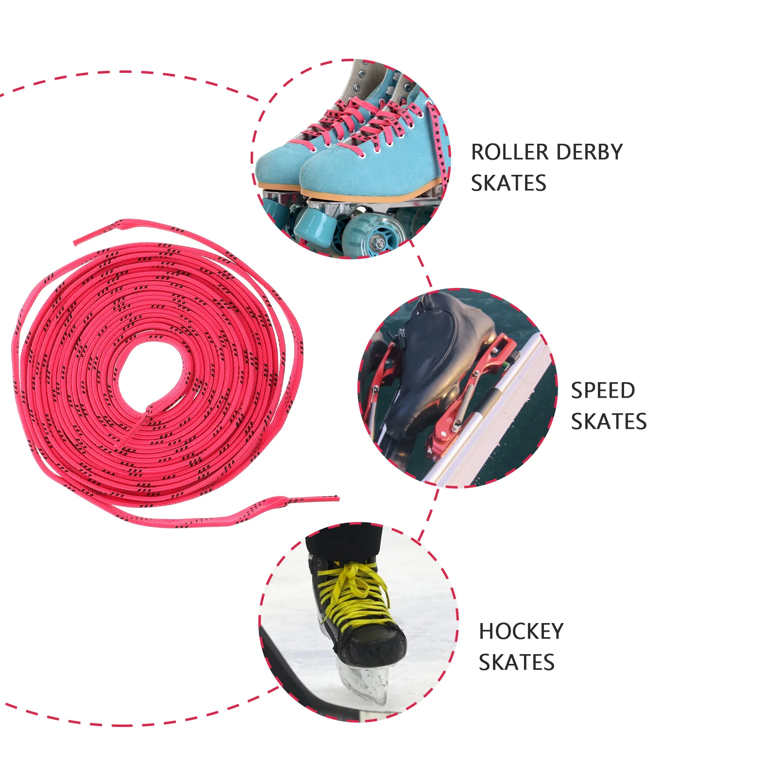 Waxed Shoelaces Shoe Strings for Sneakers Shoe Strings Flat Waxed Shoelaces