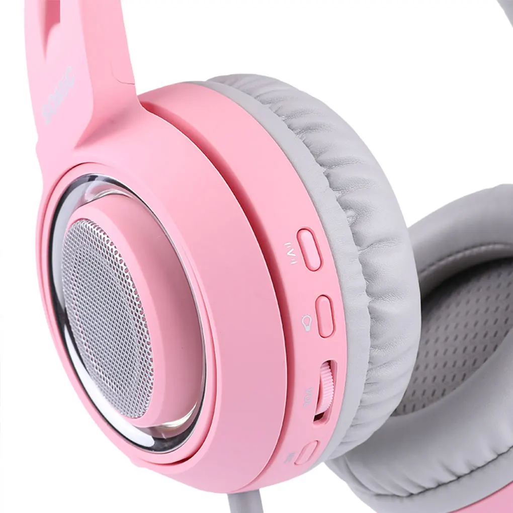 

Somic 7.1 Channel Stereo Sound Wired Headphone Gaming Microphone Earphone Omnidirectional Adjustable Headset Desktop PC