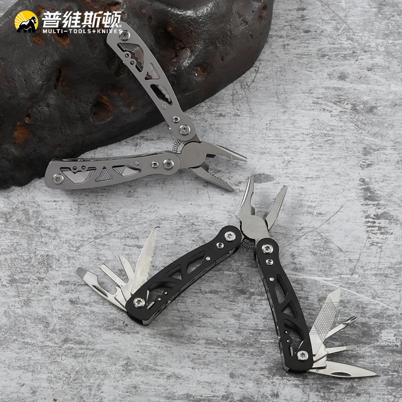 

Sales Stainless Steel Multi-Function Pliers Mini Pointed Pliers Outdoor Camping Folding Pliers Multi-Purpose Tool Clamp