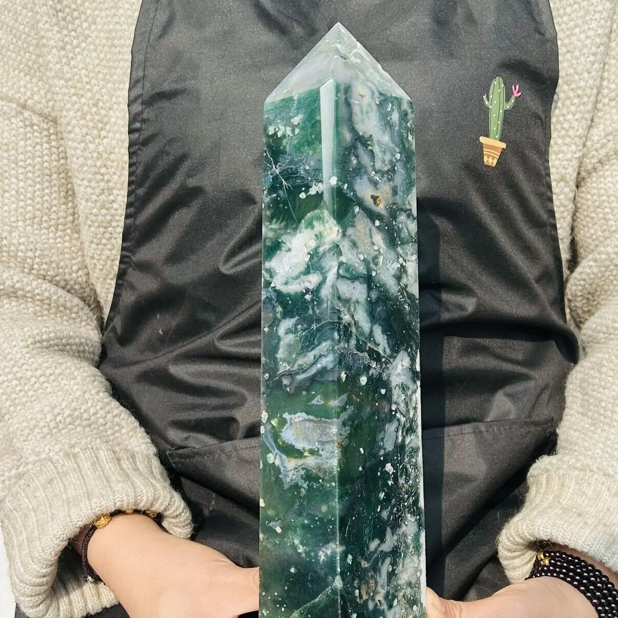 Кристалльная колонна из кварца