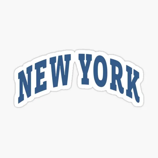 

New York Capital 5PCS Stickers for Water Bottles Cartoon Cute Laptop Print Wall Kid Room Decor Car Funny Anime Decorations