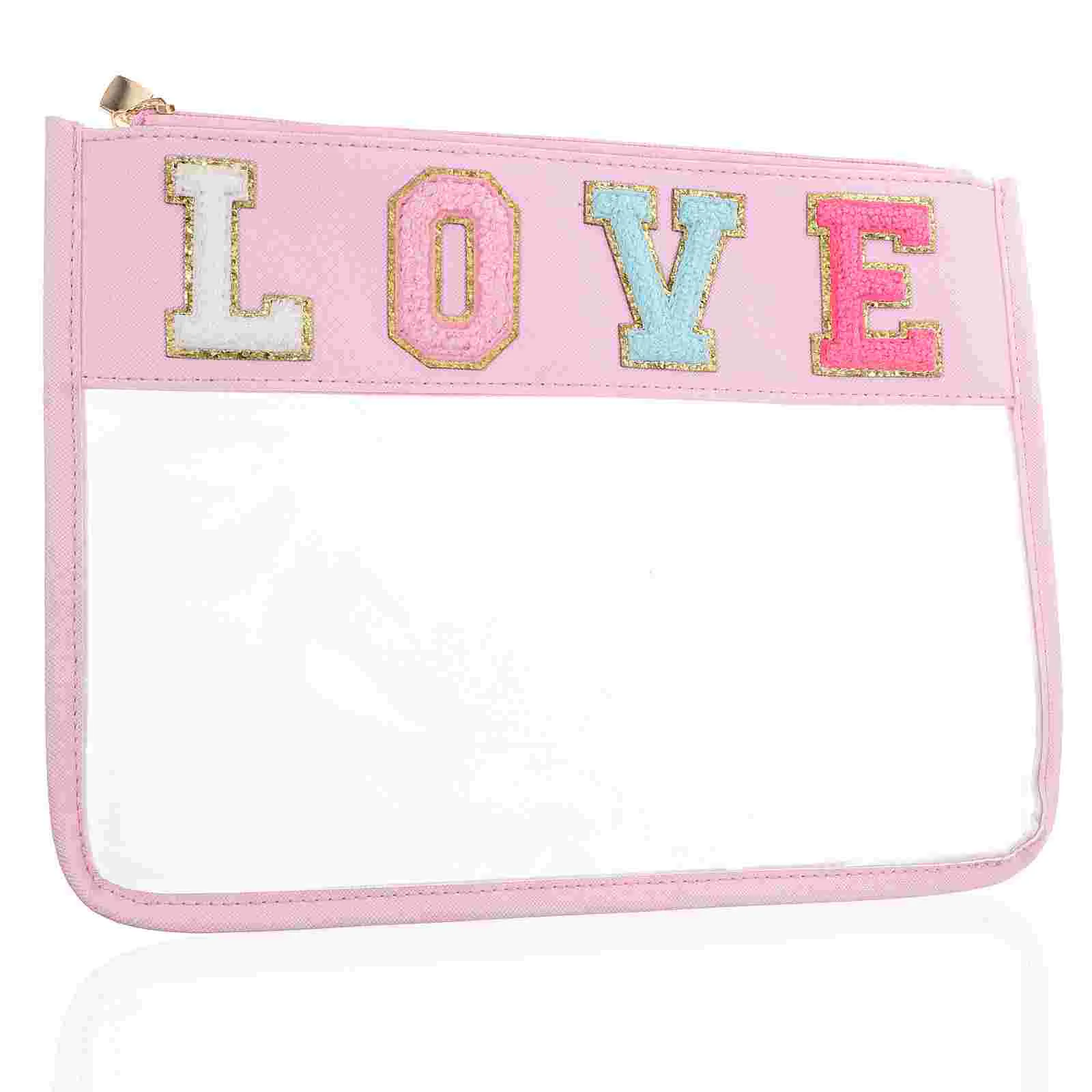 

Makeupbags Pouch Travel Toiletry Portable Storage Clear Women Snackzippered Organizer Capacity Large Zipoutdoortransparent See