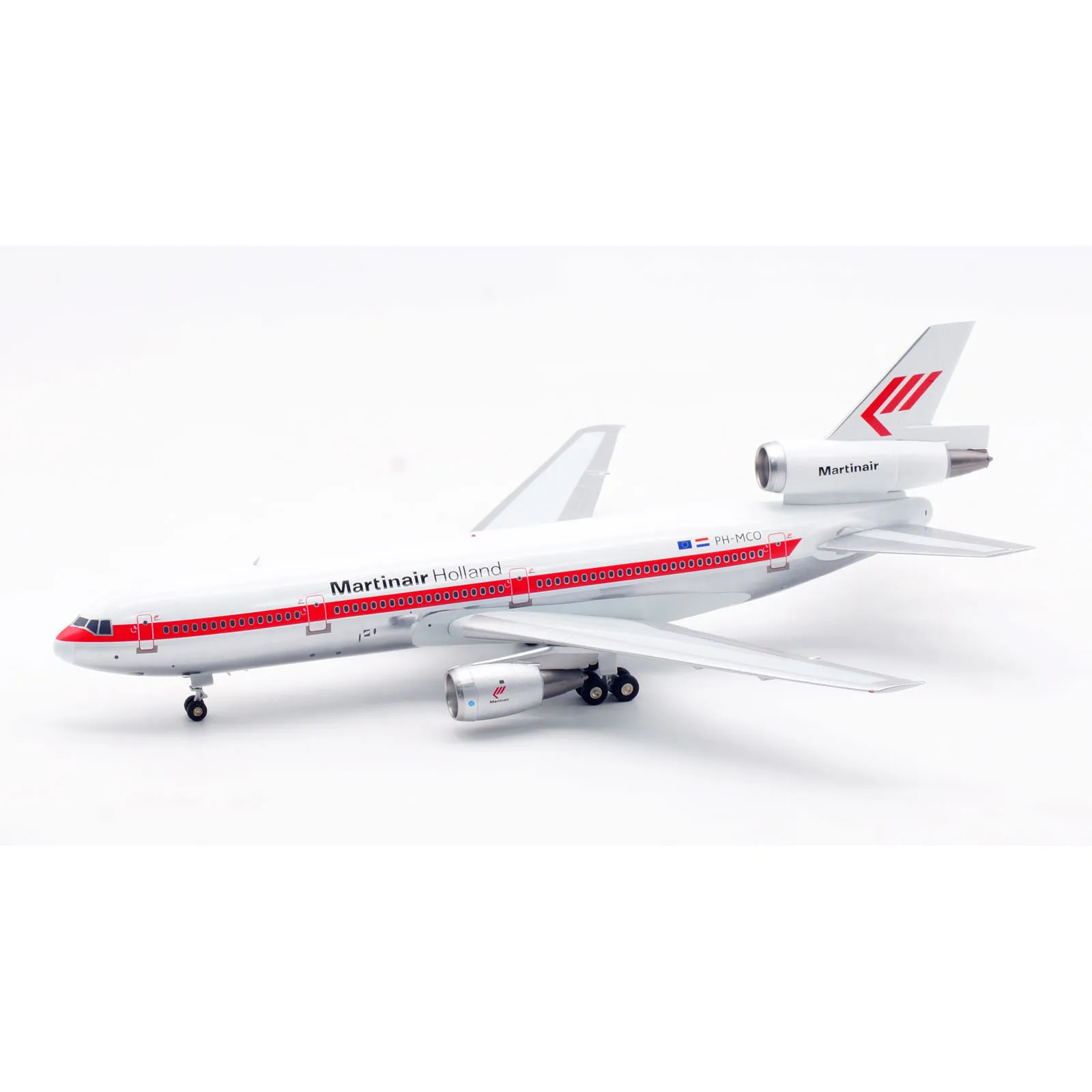 Фото IF103MP0824P Коллекционный самолет из сплава в подарок INFLIGHT1:200 Martinair Holland McDonnell DC-10-30 Литая под давлением модель самолета PH-MCO №4