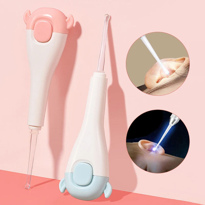 

1 Набор, детский инструмент светодиодный удаления ушной серы со светодиодной подсветкой