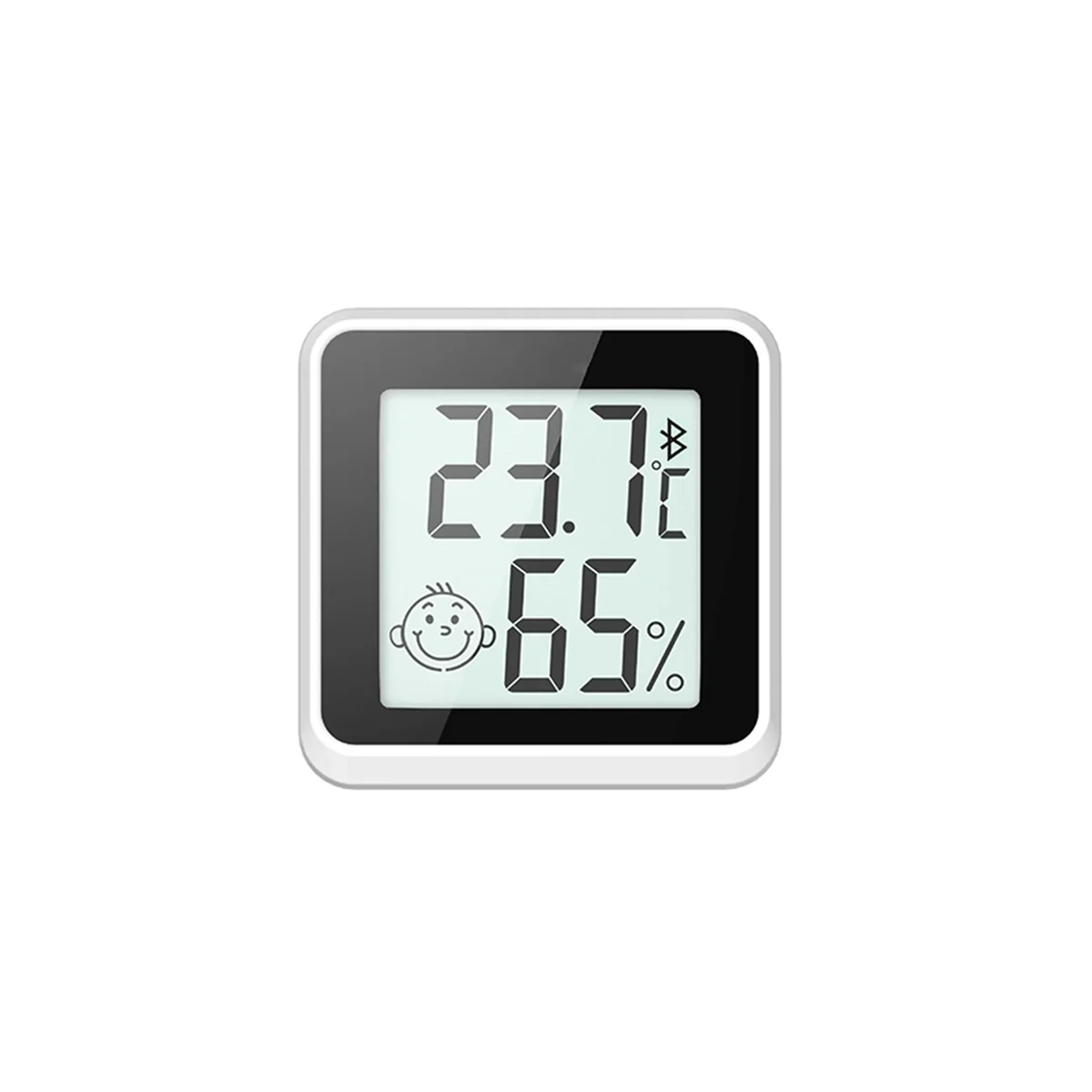 

Совместимый с Bluetooth термометр ЖК цифровой датчик температуры измеритель влажности внутренний гигрометр измерительный прибор черный