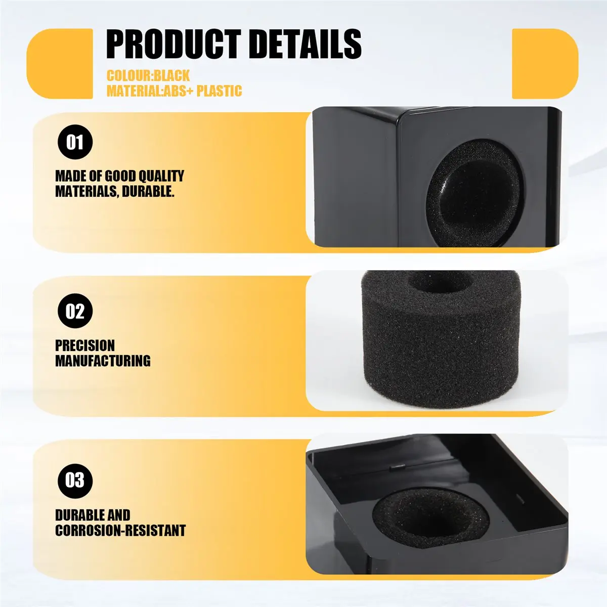 Фото T80C! 10 шт. квадратных держателей для микрофонов MarkFlag Mic Station-Cube, в форме флагов, для интервью, для репортеров, черные №5