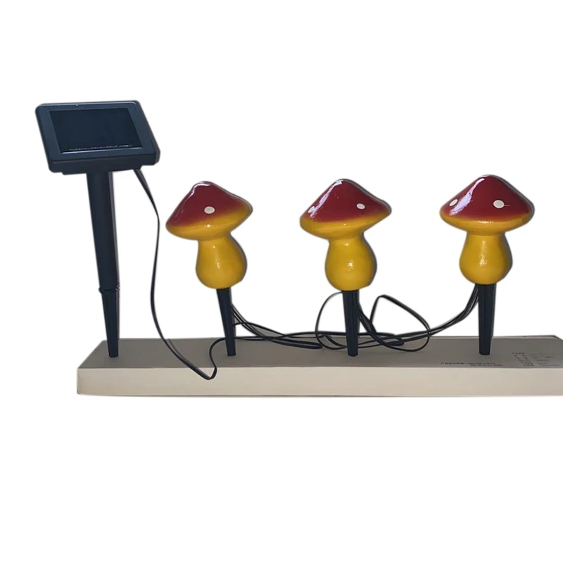 

Outdoor Lighting Solar Mushroom Light For Garden Courtyard Lawn Decoration IP65 Waterproof Led Mushroom Solar Lamp