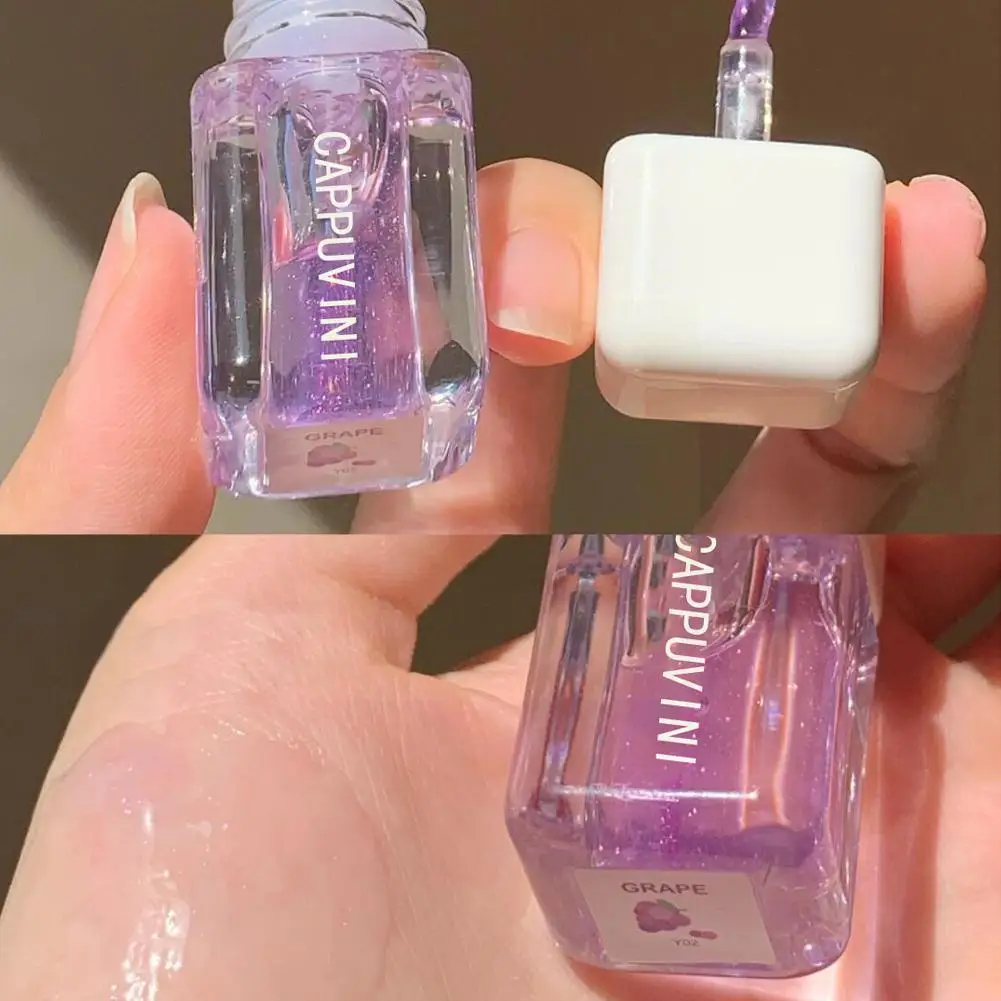 

Mirror Lip Gloss Lip Glaze Transparent Glass Lip Oil Natural Gloss Nourishing Lipgloss Car Moisturizing Lip High Lipstick L B0C8