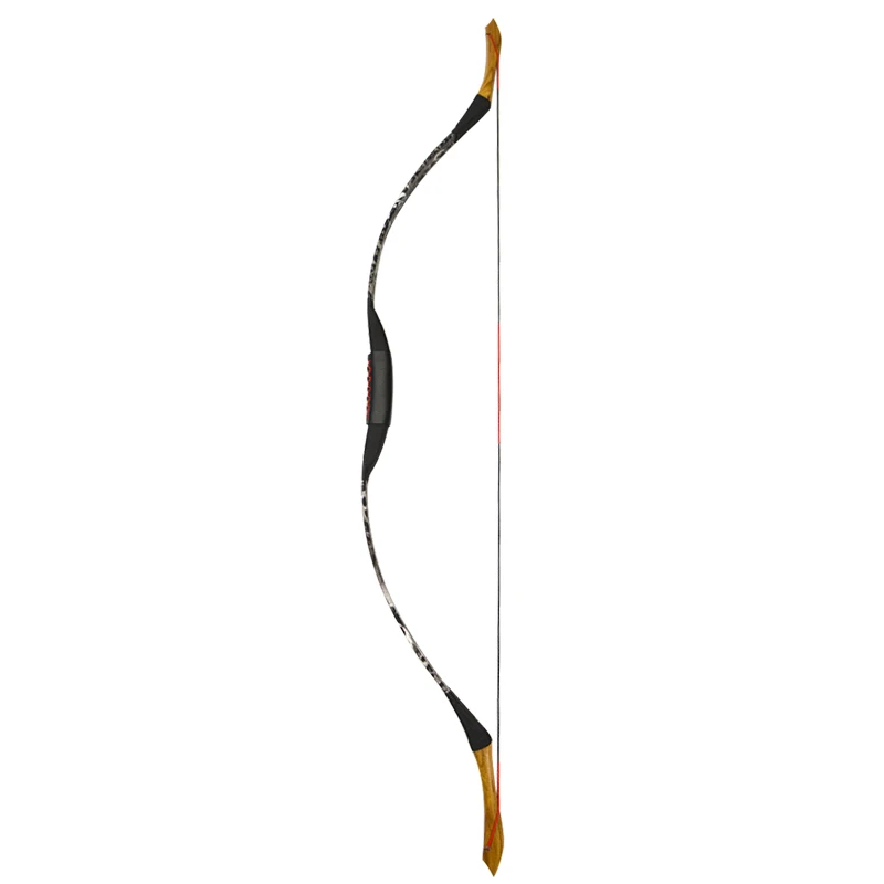 1 шт. Стрельба Из Лука 25-55 фунтов традиционный ручной изогнутый бант длинный