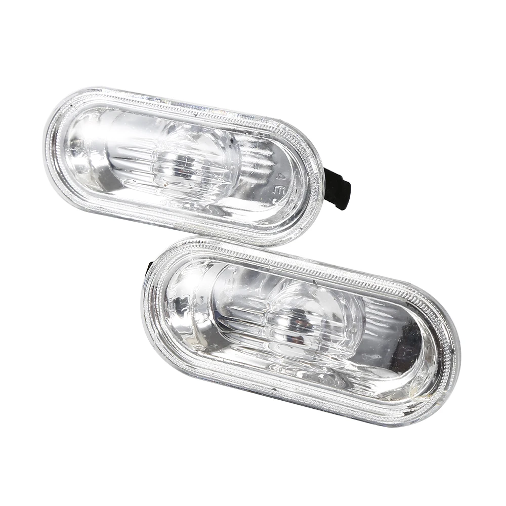 

Car Led Lights With Clear Lens For 2000-2004 Golf /Jetta/ Bora MK4 2PCS Turn Signal LED Side Marker Lamp Light Fits