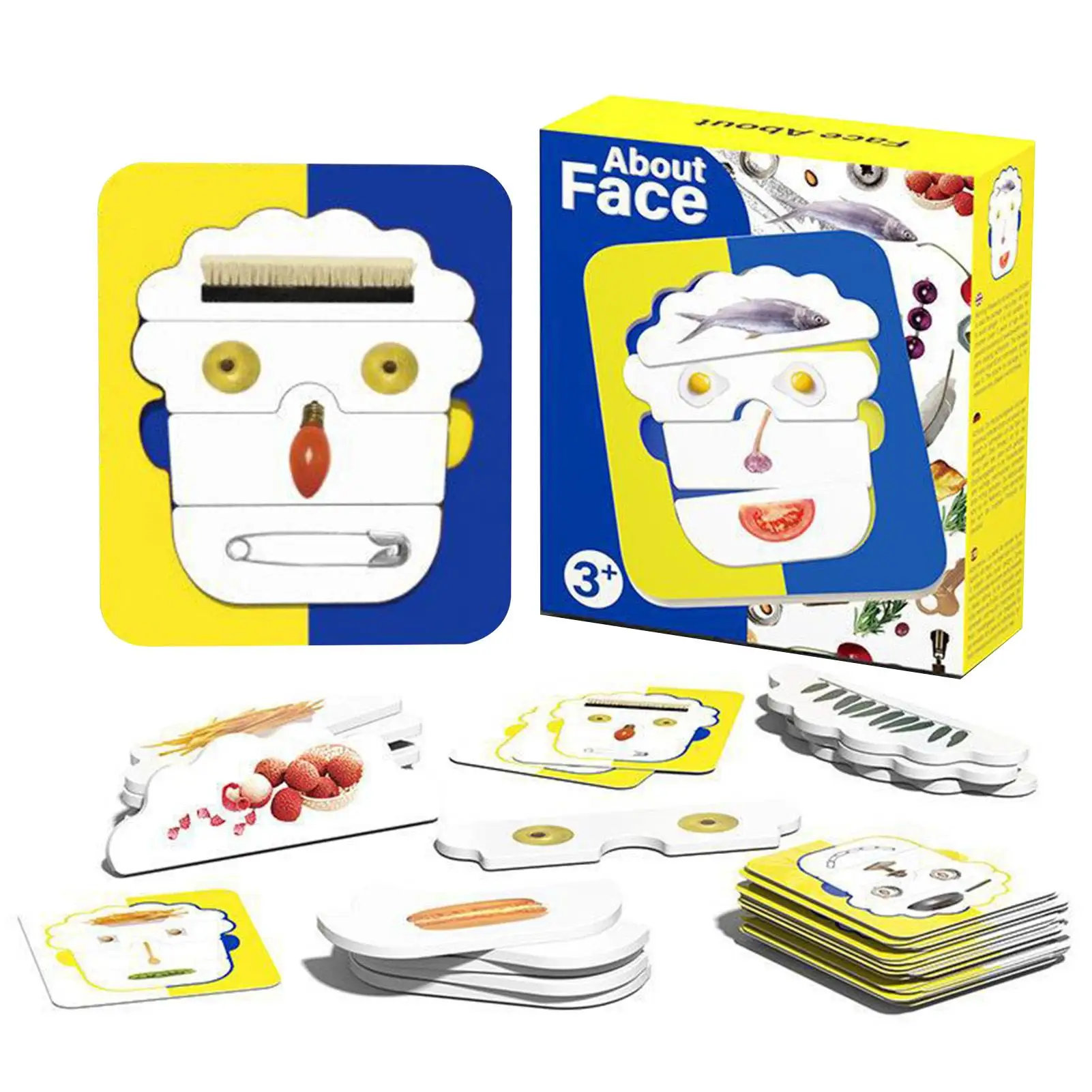 

Face Changing Puzzle Personalized Wooden Puzzle Educational Toys For Toddlers Custom Early Learning Gifts For Kids Baby