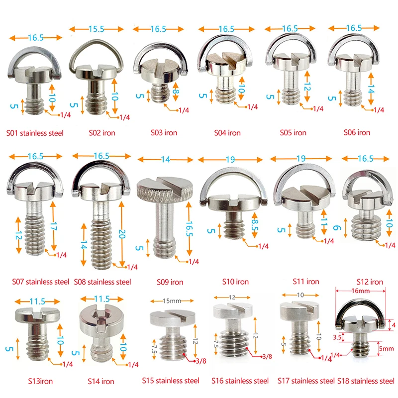Быстроразъемная переходная пластина 1/4 Дюйма D-образный Кольцевой Кронштейн