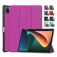 for xiaomi pad 5 pro tablet case 11 inch tablet xiaomi smart case slim tri fold magnetic stand cover for xiaomi pad 5 funda case