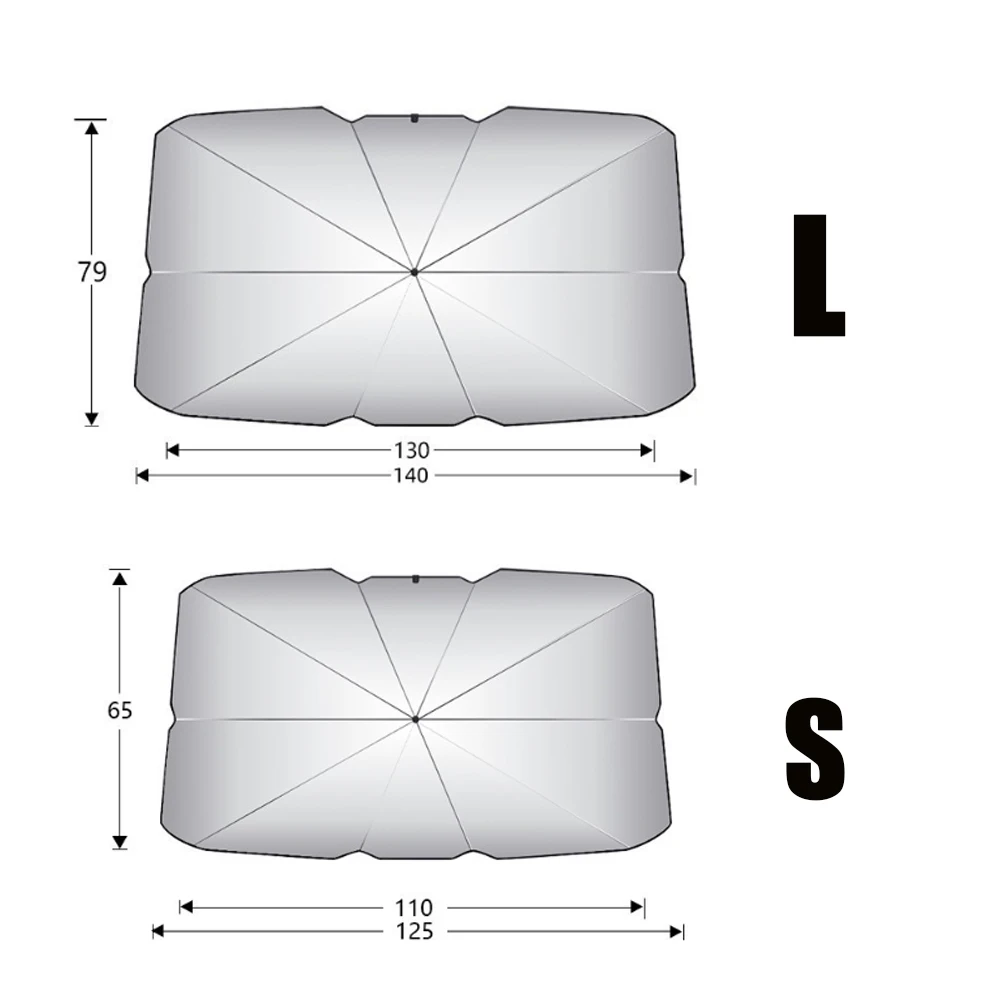 1-4 шт. автомобильный зонт от солнца