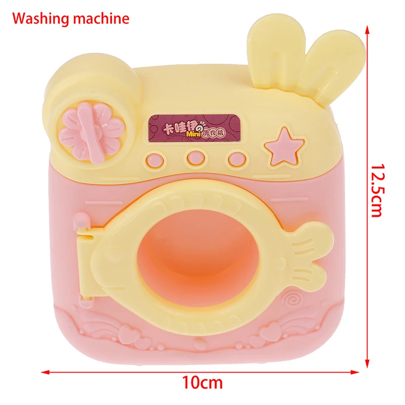 

1pc Mini Kitchen Play Set Doll Accessories Girls Toys Accessories Washing Machine For House Furniture