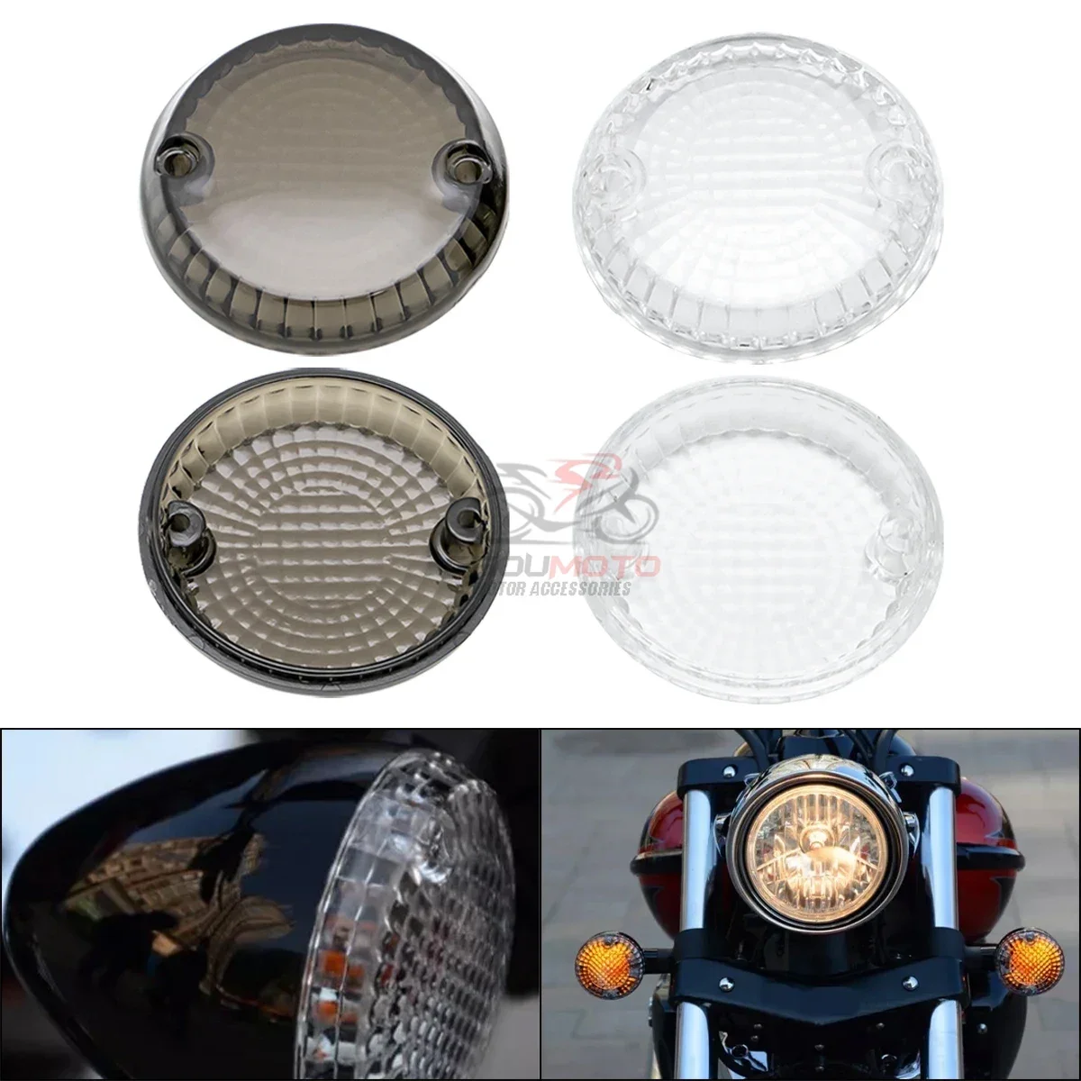Для Kawasaki Vulcan 1500 1600 800 750 500 Zephyr для Yamaha V-Star мотоциклетный указатель поворота крышка