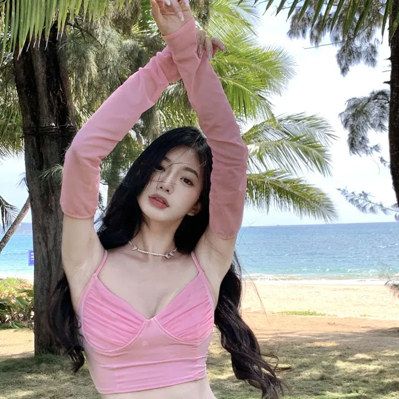 Женский топ на бретельках без рукавов с открытой спиной женский футболка майка