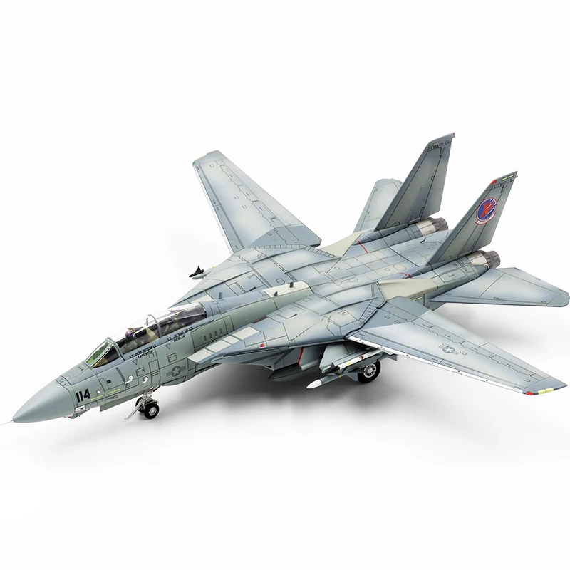 

1/72 Scale Top Gun F-14A Final Showdown F14 Fighter Alloy Aircraft Model Adult Fans Collectible Gift Souvenir