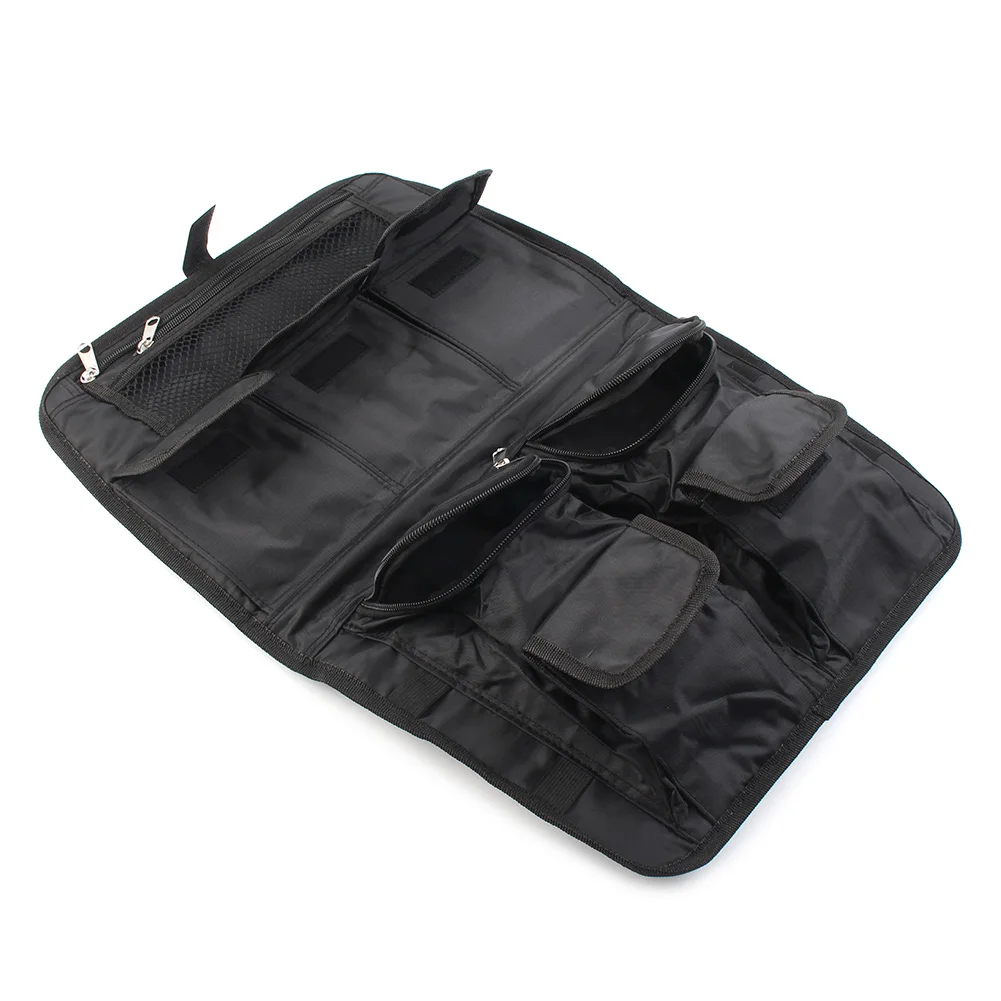 Черная сумка-органайзер с крышкой Motorcycle Tour Pak Pack для Harley Ultra Classic King Chopped