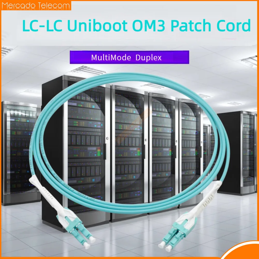 5 шт. оптоволоконные патчкорды LC Uniboot DX UPCpush pull tab 2 CORE OM3 3M 5M 10M 15M 20M 30Mtr перемычки 0 или