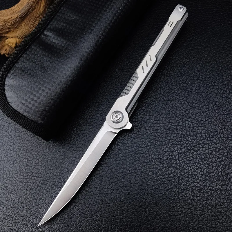 Открытый механический карманный нож 7Cr13Mov стальное лезвие открытый тактический