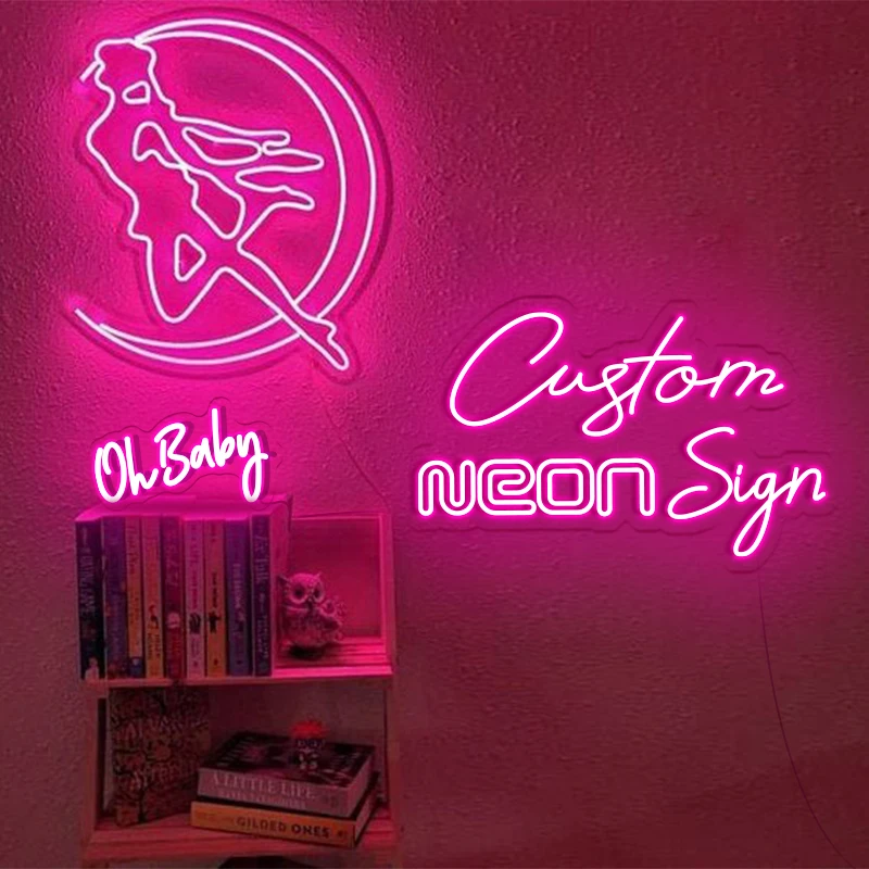 Private Custom Neon Sign Led Letters Light Lamp Logo Decor DIY Neon Light Sign for Wedding Party Birthday Shop Store Name Design