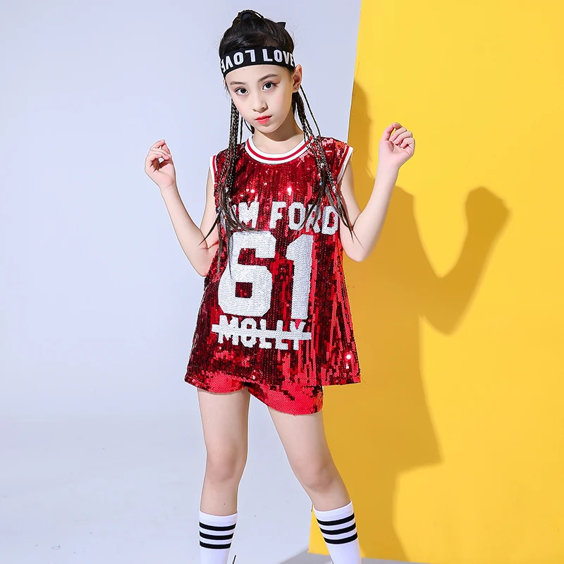 

Children's Cheerleading Show Costume Primary School Boys Girls Sports Competition School Celebration Dance Performance Suit