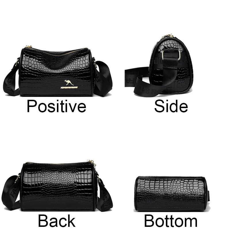 Кожаные сумки-мессенджеры на плечо