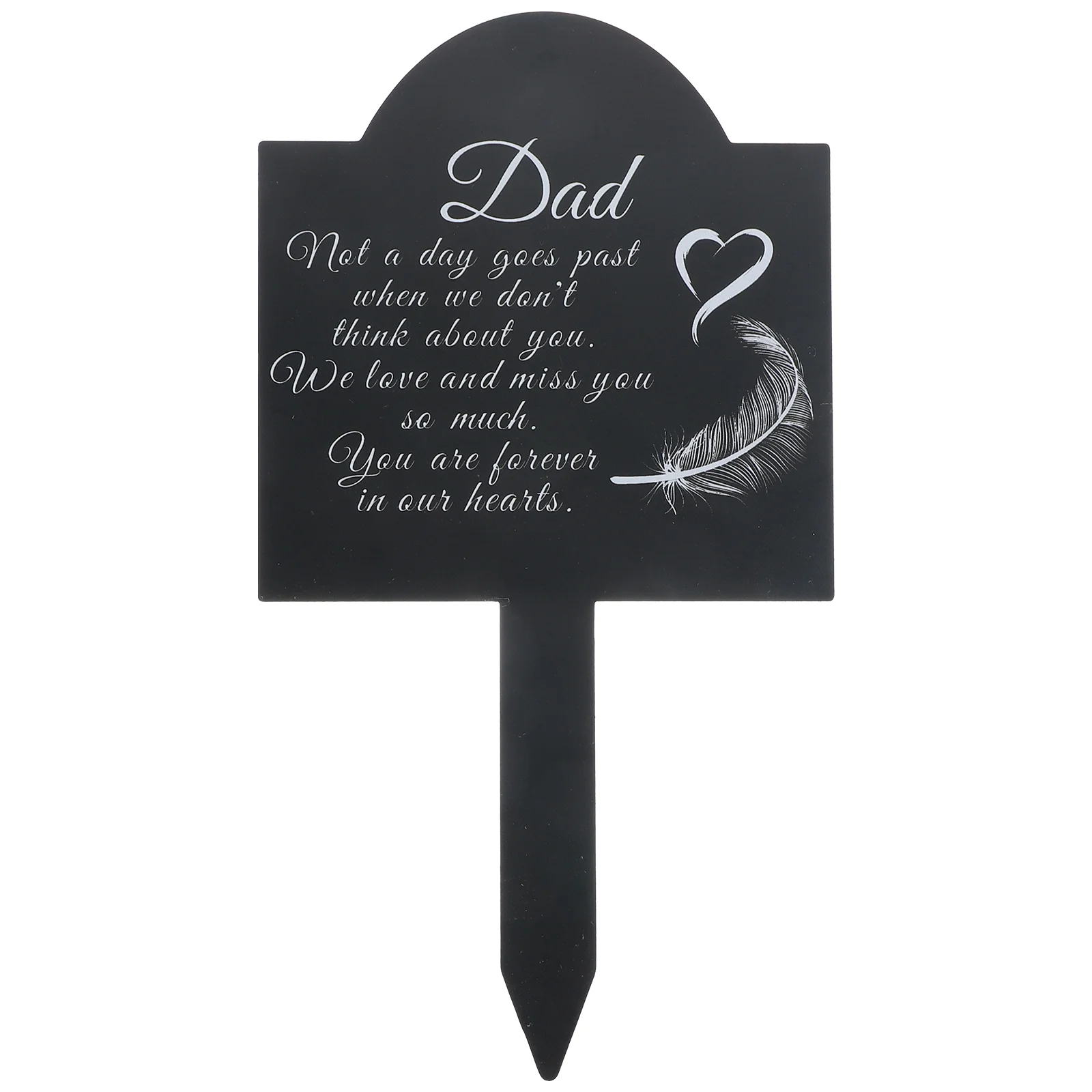 

Cemetery Memory Stake Decorative Cemetery Stake Yard Stake Sign Inserted Decor