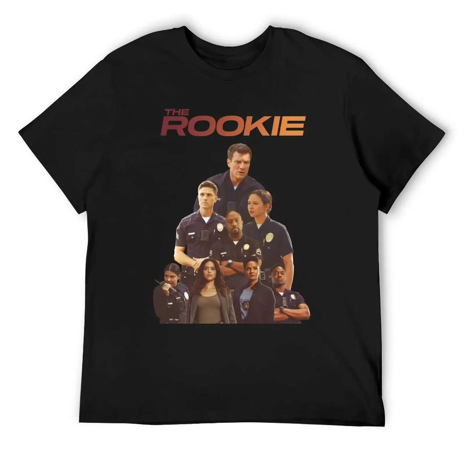 Футболка The Rookie-L.A Sunset одежда большого размера в стиле аниме компрессионная