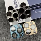 Защитная пленка для объектива камеры Sierra Blue из алюминиевого сплава для iPhone 13 Pro Max 13 Mini, графитовый чехол с кольцом Орла для iPhone 12