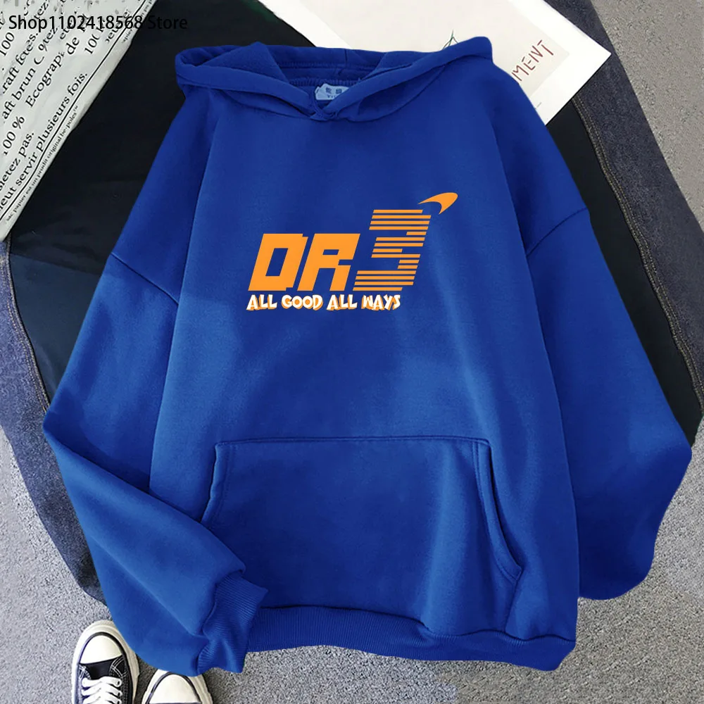 

F1 Hoodies Daniel Ricciardo 3 Pullover Streetwear Hot Game Women Clothing Fleece Y2K Hoodie Cartoon Sweatshirt Crewneck for Men